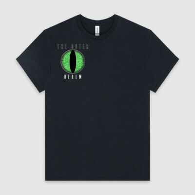 The Outer Realm Green Eye Logo Side T-Shirt Thumbnail
